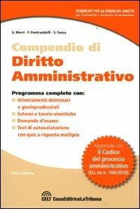 Compendio di diritto amministrativo - Gianluca Morri,Fabio Pontrandolfi,Stefano Tenca - copertina