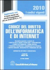 Il codice del diritto dell'informatica e di Internet - copertina