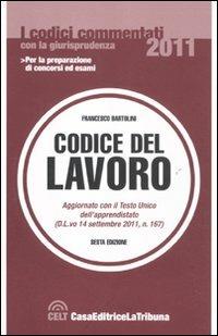 Codice del lavoro - copertina