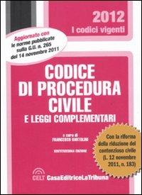 Codice di procedura civile e leggi complementari - copertina
