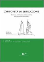 L' autorità in educazione. Ricerca sui modelli educativi della bassa friulana