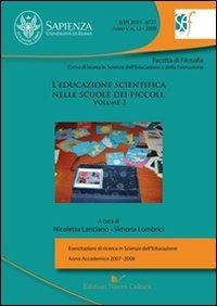 L' educazione scientifica nelle scuole dei piccoli. Vol. 2 - copertina