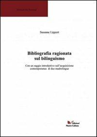 Bibliografia ragionata sul bilinguismo - Susanne Lippert - copertina