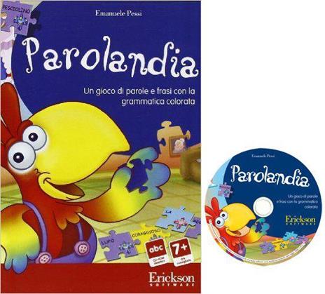 Parolandia. Un gioco di parole e frasi con la grammatica colorata. CD-ROM - Emanuele Pessi - copertina