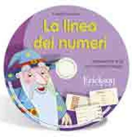 La linea dei numeri. Aritmetica fino al 20 con il metodo analogico. CD-ROM - Camillo Bortolato - copertina