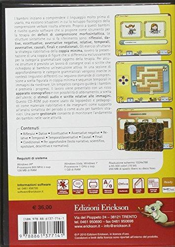 Decodifica sintattica della frase. Attività in coppia minima per la comprensione verbale. CD-ROM - Elena Freccero - 2