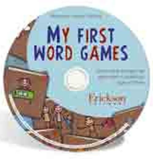 My first word games. Giochi con le immagini per apprendere il vocabolario inglese di base. CD-ROM. Con libro - copertina