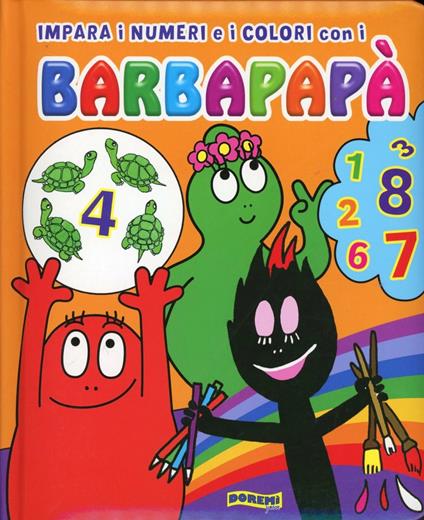 Impara i numeri e i colori con i Barbapapà - copertina