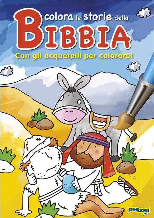 Colora le storie della Bibbia. Storie da colorare. Ediz. illustrata - copertina