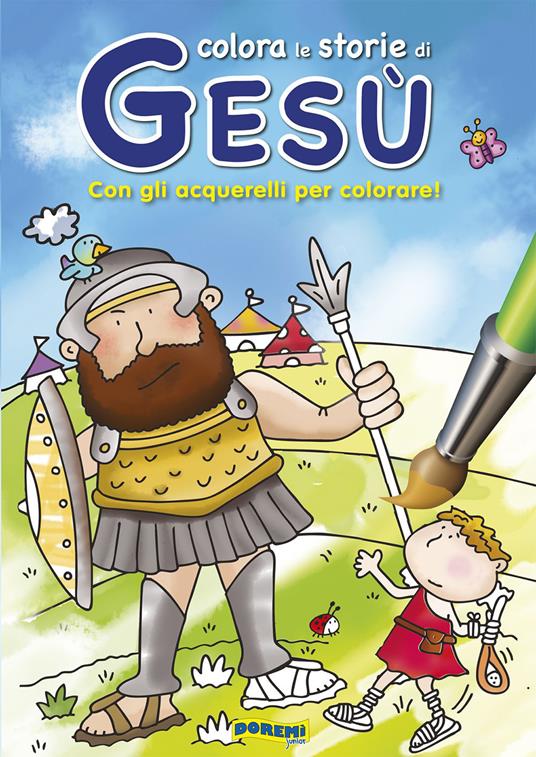 Colorare le storie di Gesù. Storie da colorare. Ediz. illustrata - copertina