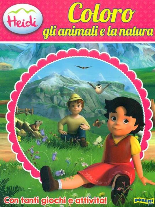 Coloro gli animali e la natura. Heidi 3D. Ediz. illustrata - 3