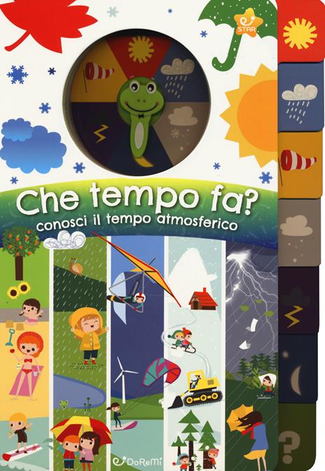 Che tempo fa? Conosci il tempo atmosferico. Ediz. a colori - Véronique Petit - copertina