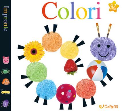 Colori. Impronte. Ediz. a colori - copertina