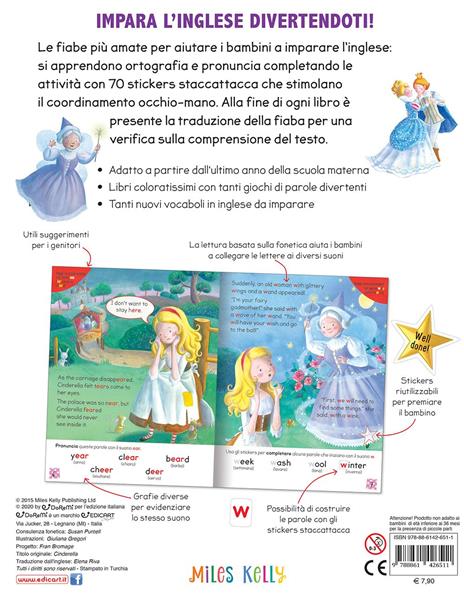 Cinderella. Smart english. Con adesivi. Ediz. a colori - 4