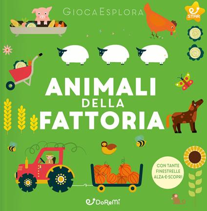 Gli animali della fattoria. Ediz. a colori - copertina