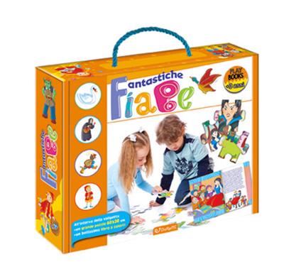 Fantastiche fiabe. Play books. Ediz. a colori. Con puzzle - copertina