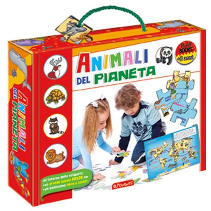 Animali del pianeta. Play books. Ediz. a colori. Con puzzle - copertina