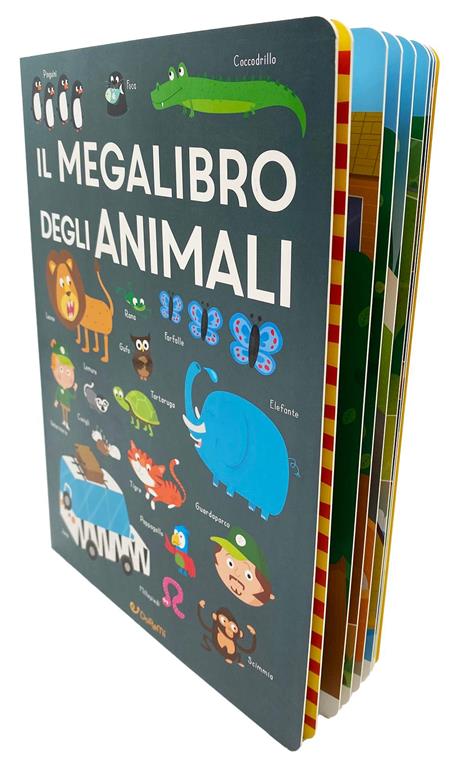 Il megalibro degli animali. Ediz. a colori - copertina