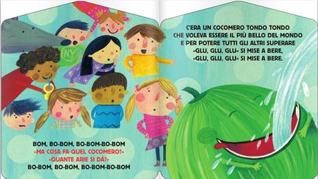 C'era un cocomero. Ediz. illustrata. Con CD Audio - Barbara Vagnozzi,Laura Marcora - 2