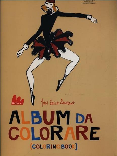 Album da colorare. Ediz. italiana e inglese - Yves Saint Laurent - 5