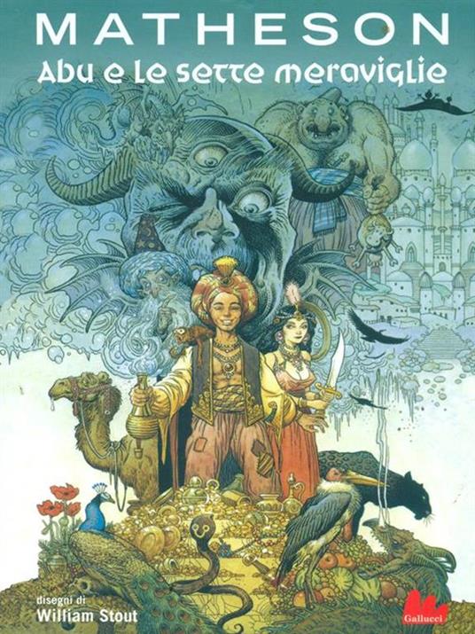 Abu e le sette meraviglie - Richard Matheson - copertina