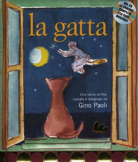 La gatta. Ediz. illustrata. Con CD Audio - Gino Paoli - copertina