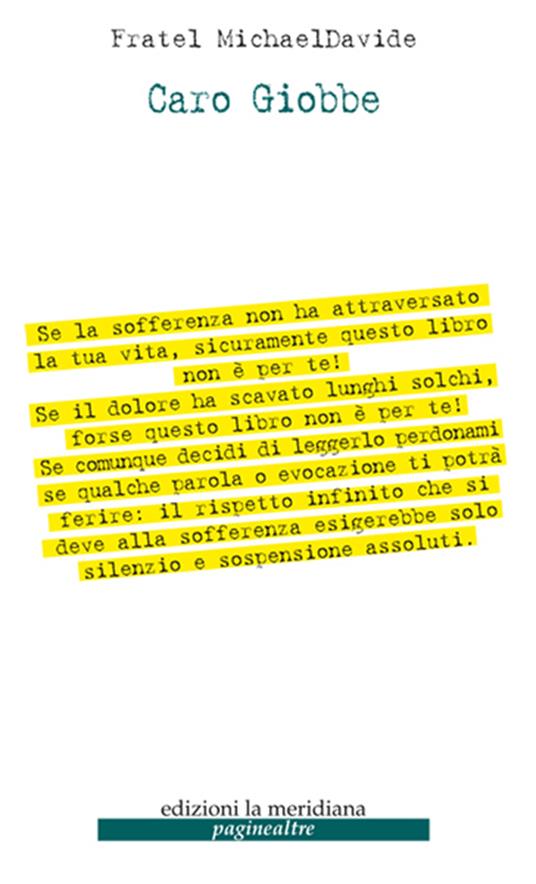 Caro Giobbe - MichaelDavide Semeraro - ebook