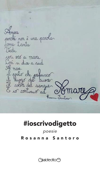 #ioscrivodigetto - Rosanna Santoro - copertina