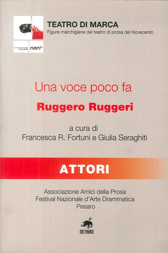 Una voce poco fa, Ruggero Ruggeri - copertina