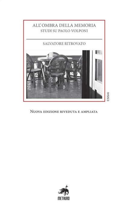 All'ombra della memoria. Studi su Paolo Volponi - Salvatore Ritrovato - copertina