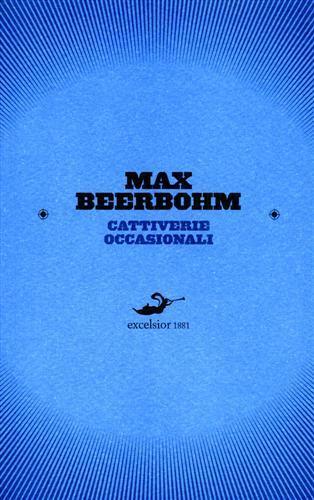 Cattiverie occasionali - Max Beerbohm - copertina