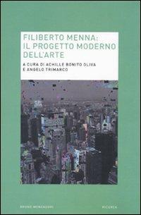 Filiberto Menna. Il progetto moderno dell'arte - copertina