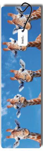 Segnalibro 3D Giraffe