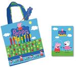 Peppa Pig. Set borsina, matite, quaderno