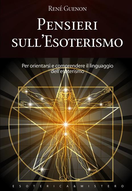 Pensieri sull'esoterismo - René Guénon - copertina