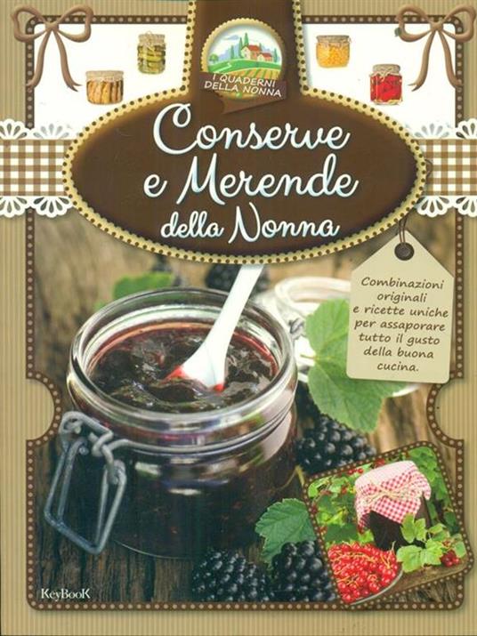 Conserve e merende della nonna - copertina