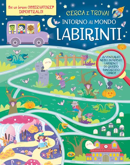 Intorno al mondo. Labirinti - copertina