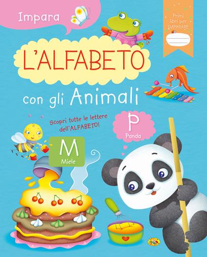 Impara l'alfabeto con gli animali - copertina