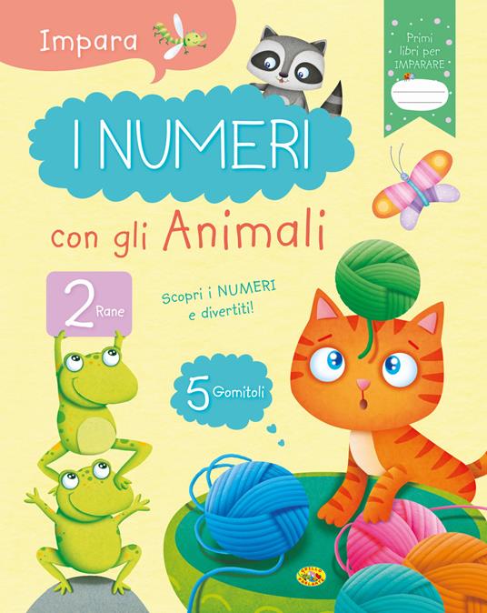 Impara i numeri con gli animali - copertina