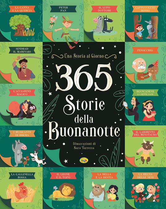 365 storie della buonanotte - copertina