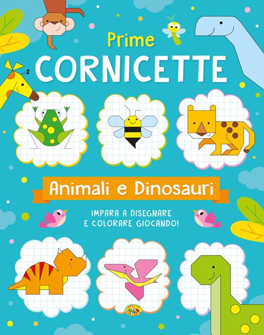 Cornicette animali e dinosauri. Ediz. a colori - Gianni Caputo - copertina