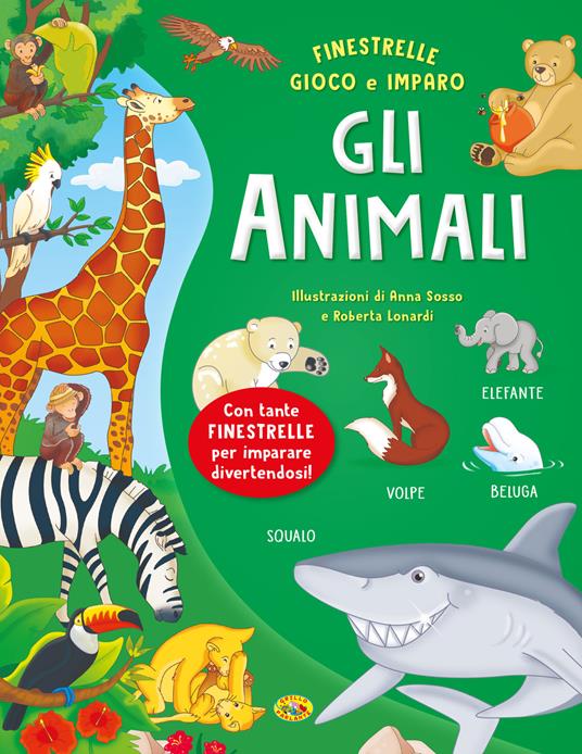 Gli animali. Ediz. a colori - copertina