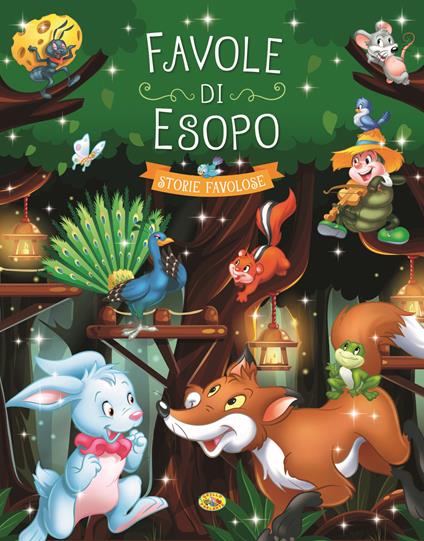 Favole di Esopo. Ediz. a colori - copertina