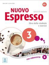 Nuovo espresso. Libro dello studente e esercizi. Corso di italiano B1. Con DVD. Vol. 3 - Luciana Ziglio,Giovanna Rizzo - copertina