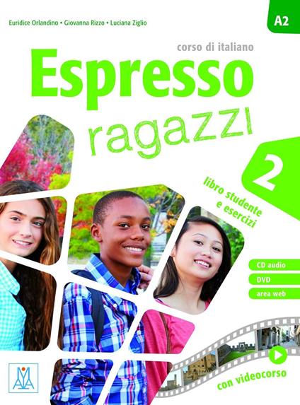 Espresso ragazzi. Corso di italiano. Con DVD-ROM. Vol. 2 - Maria Balì,Euridice Orlandino,Giovanni Rizzo - copertina