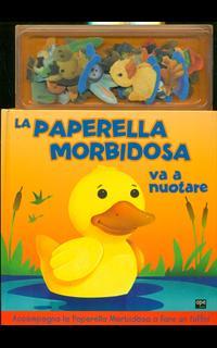La paperella morbidosa va a nuotare. Con gadget