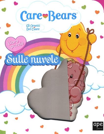 Sulle nuvole. Care Bears. Gli orsetti del cuore. Libro puzzle - copertina