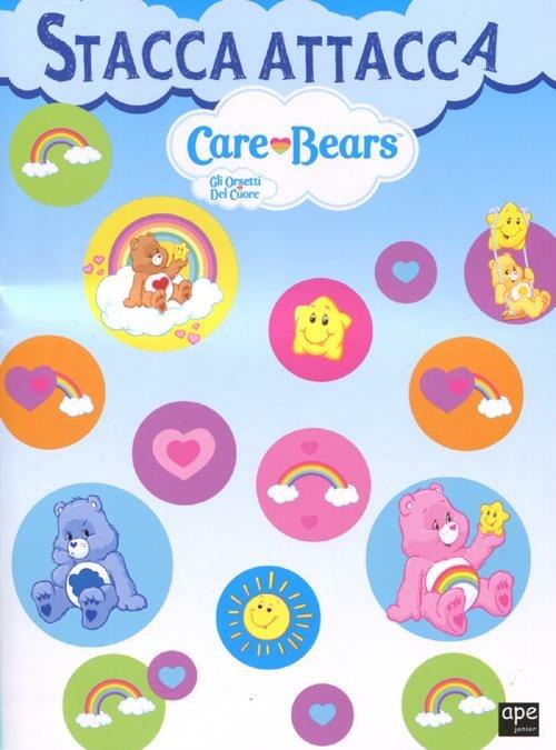 Stacca e attacca. Care Bears. Gli orsetti del cuore. Con adesivi - copertina