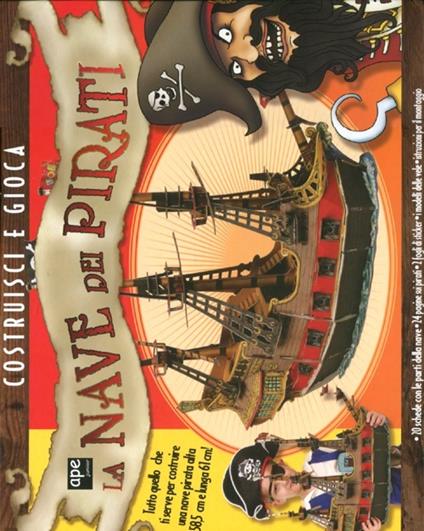La nave dei pirati. Con gadget - copertina