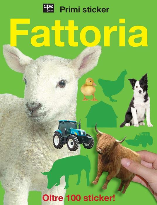 Fattoria. Primi sticker. Con adesivi - copertina
